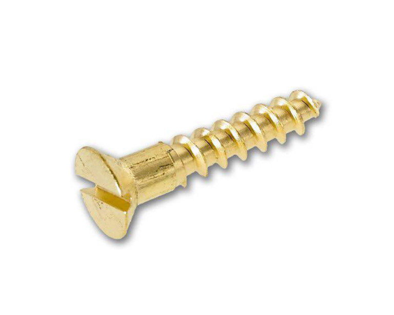 Brass-woodscrew